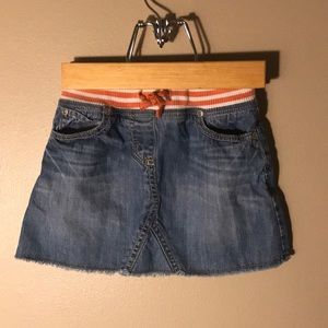 Mini Boden denim skirt size 5